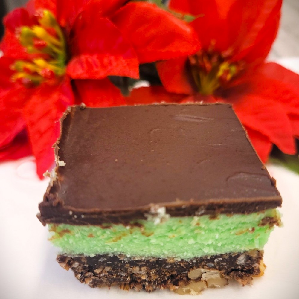  Mint Chocolate Nanaimo Bars - Box of 6