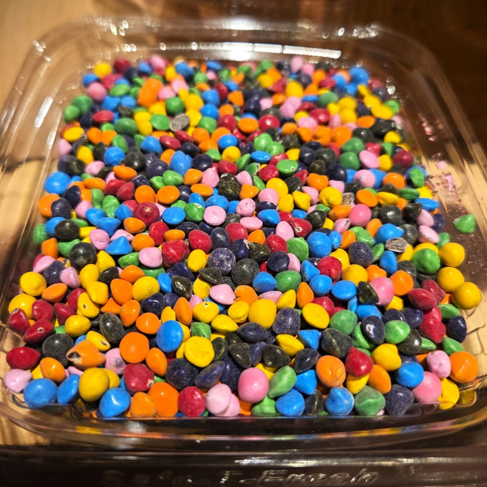 Mini Candy Coated Chocolate Chips per lb.