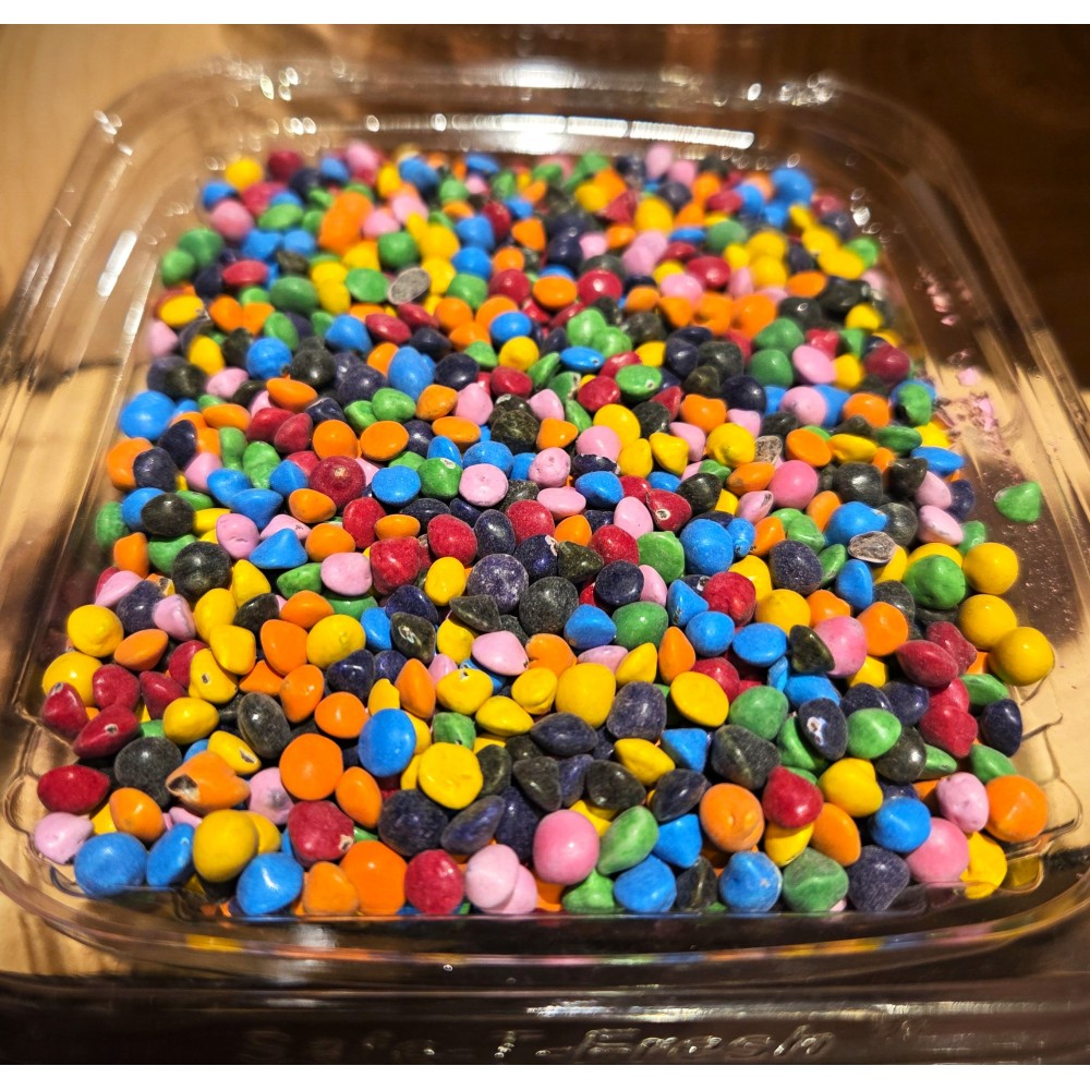 Mini Candy Coated Chocolate Chips per lb.