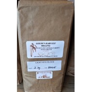 Organic Light Stone Ground Rye Flour  