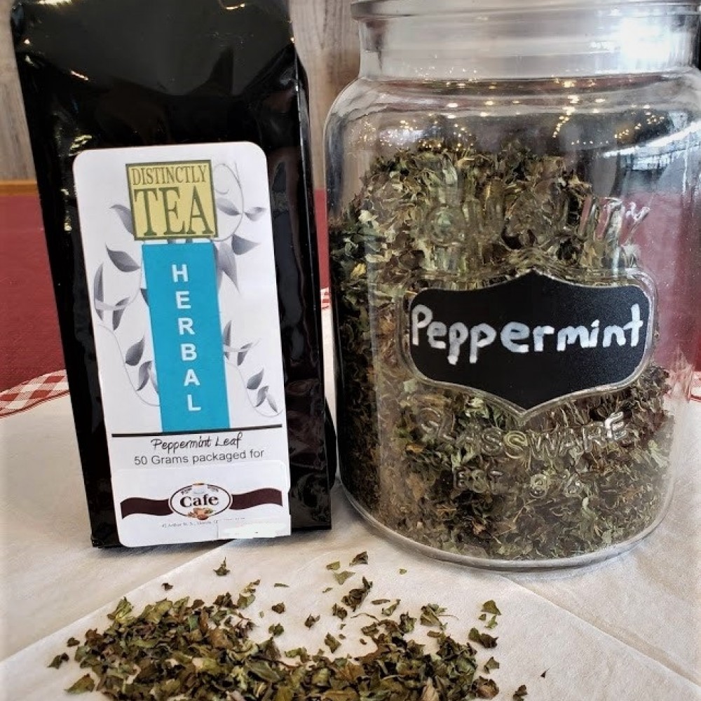 Peppermint Loose Leaf Tea     No Caffeine