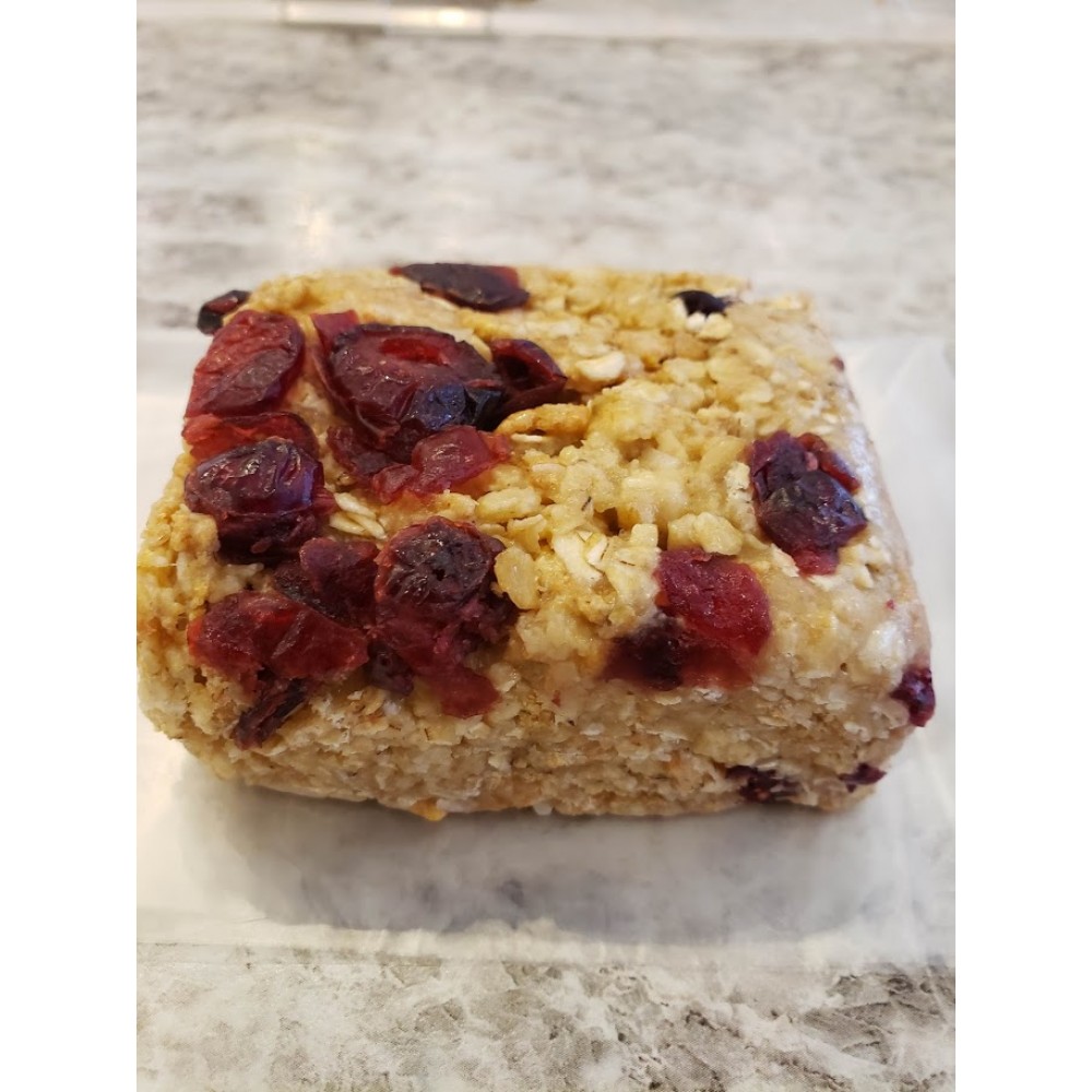 Homemade Cranberry Almond Crunch Granola Bars 150 g.