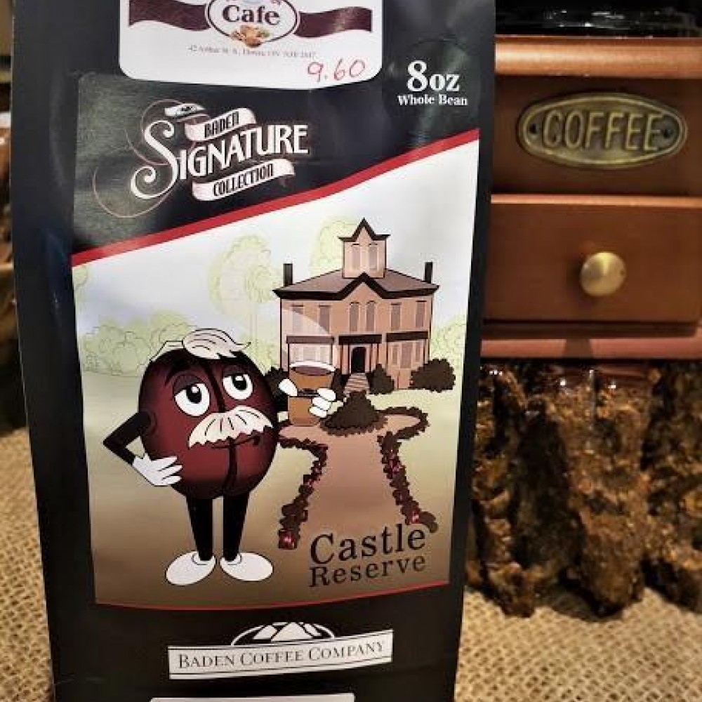 Locally Roasted Castle Reserve Baden Coffee Beans