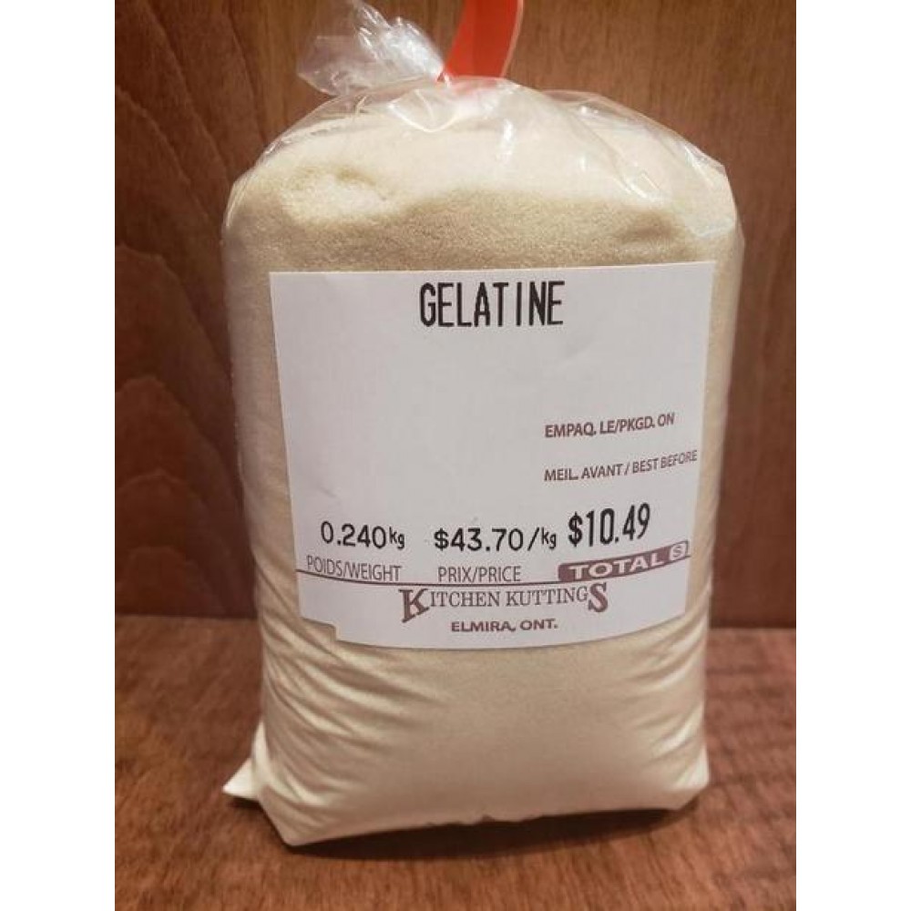 Powdered Gelatine (Plain) - per lb